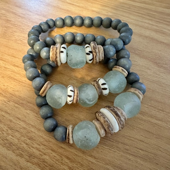 Twine & Twig Trio Stack Bracelet Set - Picture 1 of 1